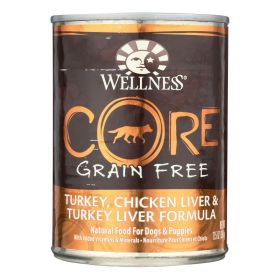 Wellness Pet Products Dog Food - Turkey And Chicken With Liver