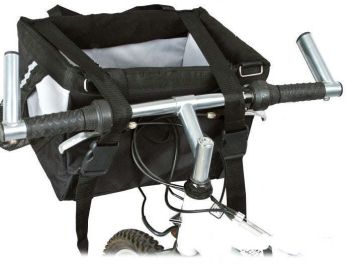 Pet Life Fur Cycle, Collapsible, Carrier With Inner Safety Leash