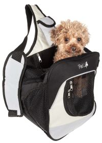 Single Strap, Over-The-Shoulder Navigation and Front pack Pet Carrier
