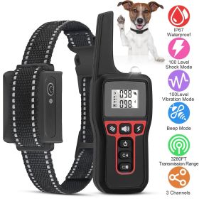 3280FT Dog Training Collar IP67, Waterproof,