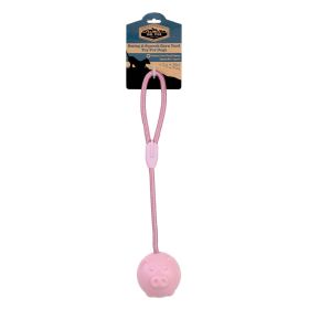 Rope Tug With Pig Shaped, TPR Ball Dog Toy