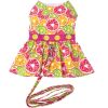Citrus Harness Dress with Matching Leash