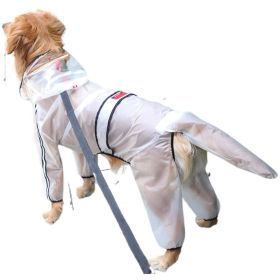 Four-Legged, Waterproof All-Inclusive, Raincoat for Pets (size: FROST-6XL)