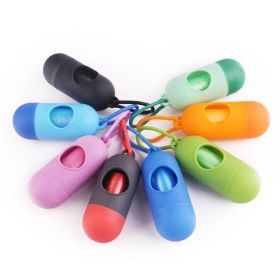 Dog Garbage Bags, Safe Non-toxic Mascotas Waste Poop Bag (Color: Orange, size: 9.5x4.0 cm)