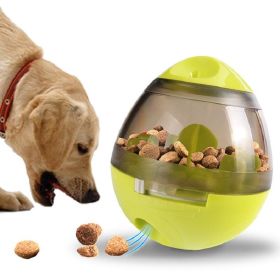 Dog Treat, Slow Feeding Interactive Training Toy (Color: Yellow Green)