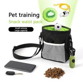 Dog Treat Pouch, Dog Training Treat Pouch, (Color: Black)