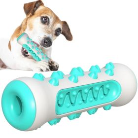 Dog Squeaky Toys, Tough Toothbrush Dog Chew Toy, Nearly Indestructible (Color: Blue)