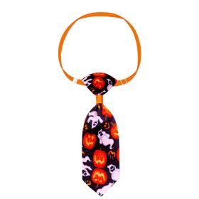 Halloween Dog Accessoires, Small Dog Bow Tie, Skull Pet Supplies, (Style: 9)