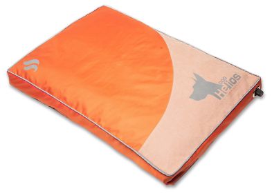 Outdoor Camping Travel Waterproof Pet Dog Bed Mat (Color: Orange, size: small)