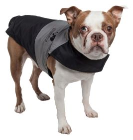Touchdog Lightening-Shield Waterproof, Convertible Dog Jacket (size: medium)