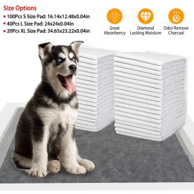 40Pcs Dog Pee Training Pads (Quantity: 40Pcs, size: L)