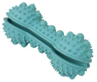 TPR Treat Dispensing and Dental Cleaning Durable Dog Toy (Color: Blue)