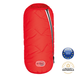 Sustainable Dog Jacket, Vest (Color: Red, size: XS-2)