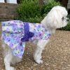 Purple Butterfly, Dog Dress with Matching Leash