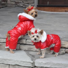 Dog Snow Suit Harness (size: X-Small)