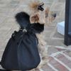 Dog Coat Harness  Fur Collar with Matching Leash